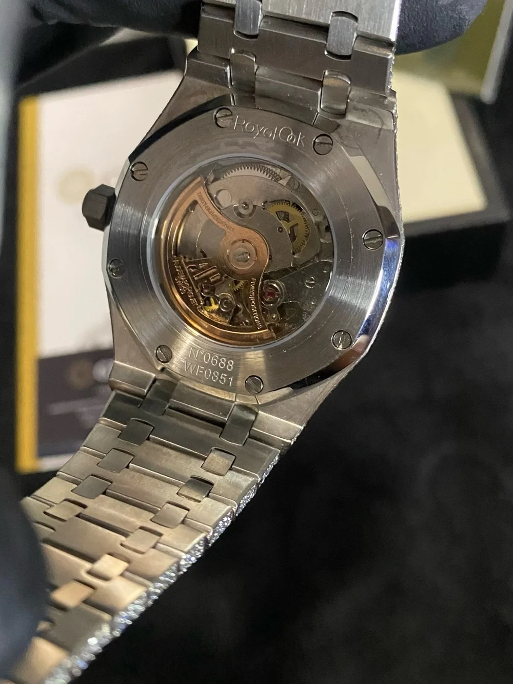 Audemars Piguet striking silver